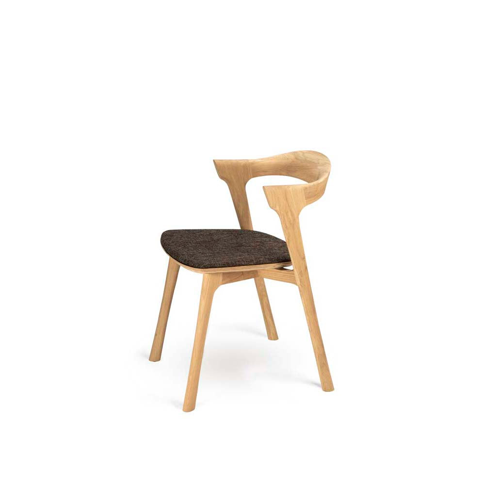 Oak Bok Dining Chair - Dark Brown