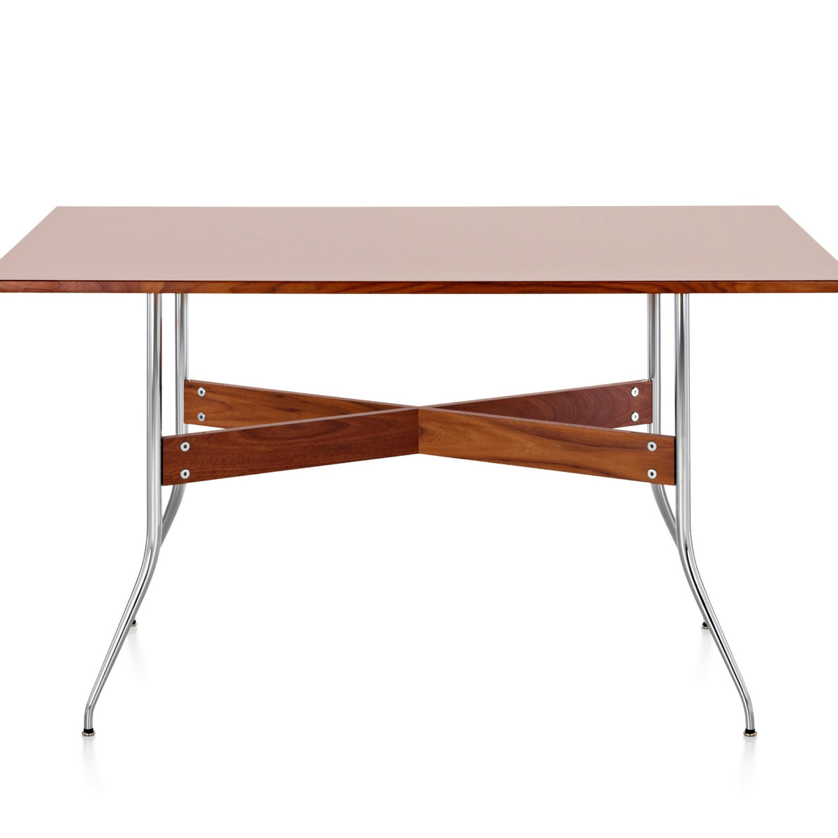Nelson Swag Leg Dining Table with Rectangular Top - Walnut