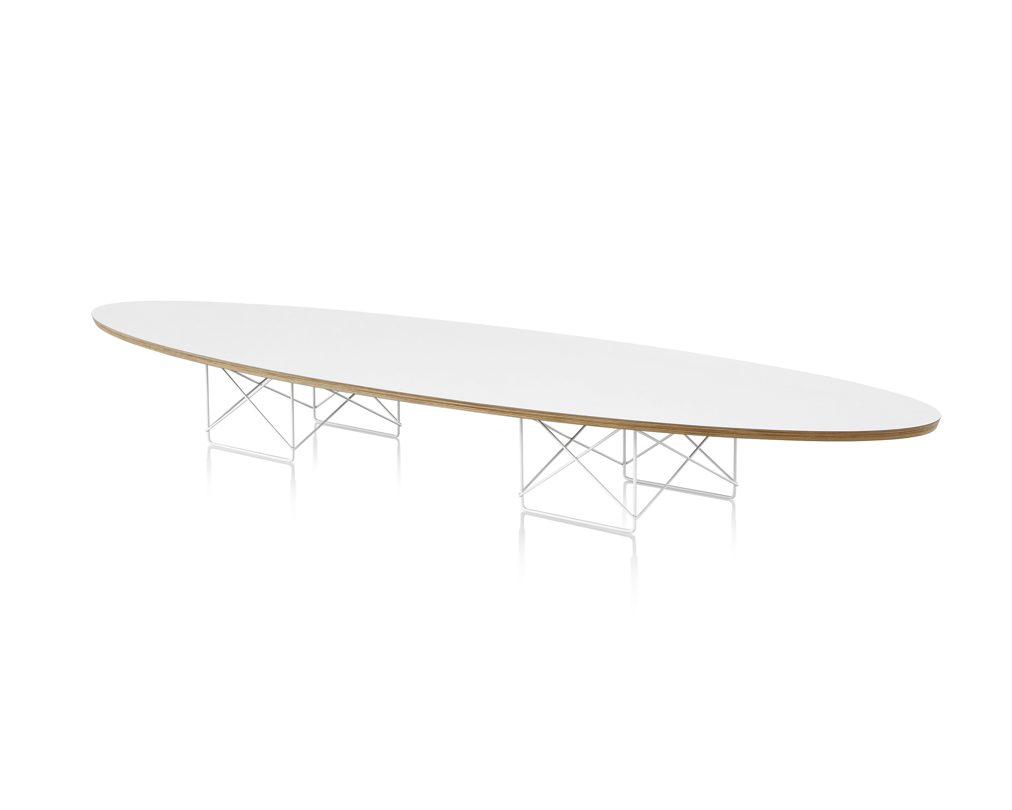 Eames Wire Base Elliptical Table by Herman Miller - Available at Eames Wire Base Elliptical Table by Herman Miller - Available at