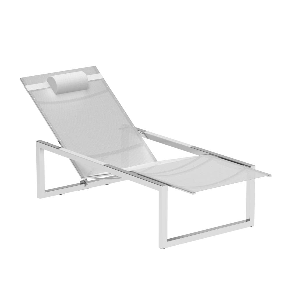 Ninix Lounger - Stainless Steel