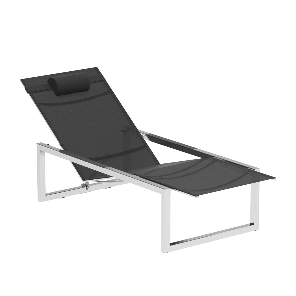 Ninix Lounger - Stainless Steel