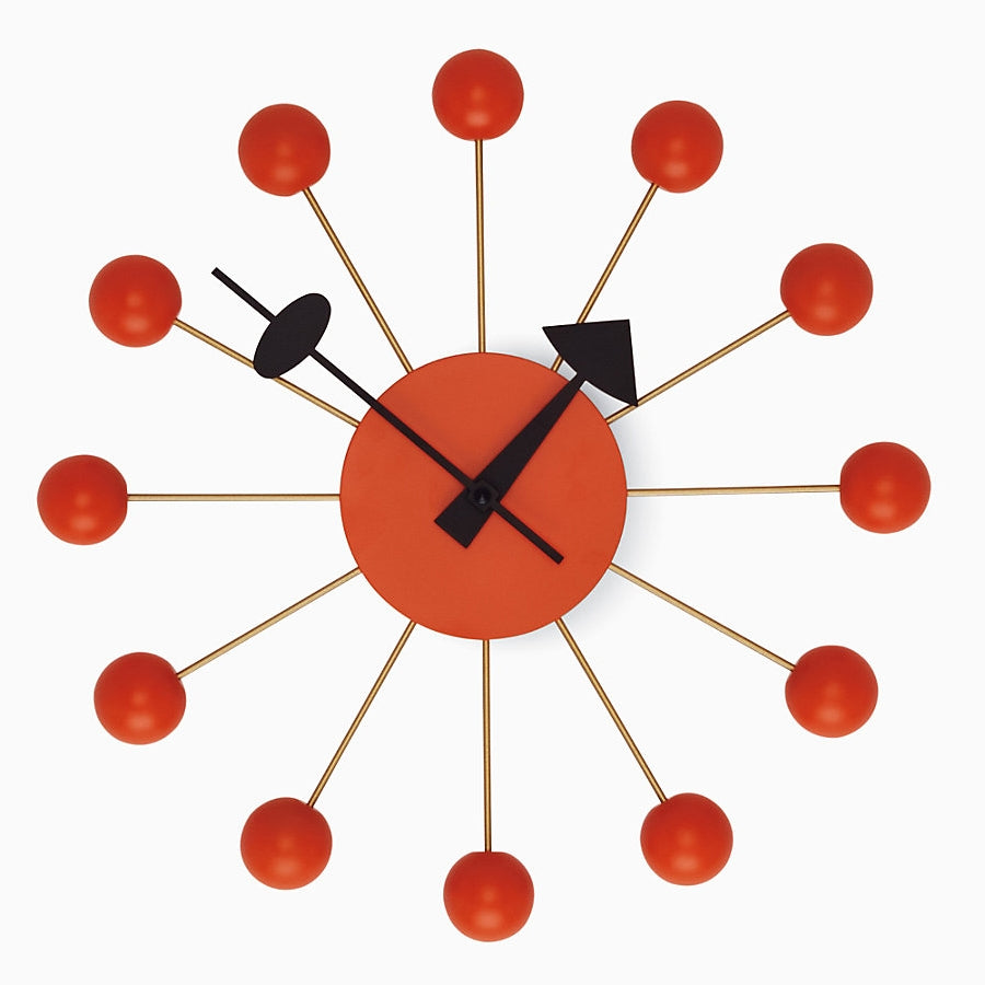 nelson ball clock orange