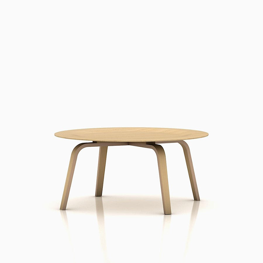 Eames Molded Plywood Coffee Table Wood Base