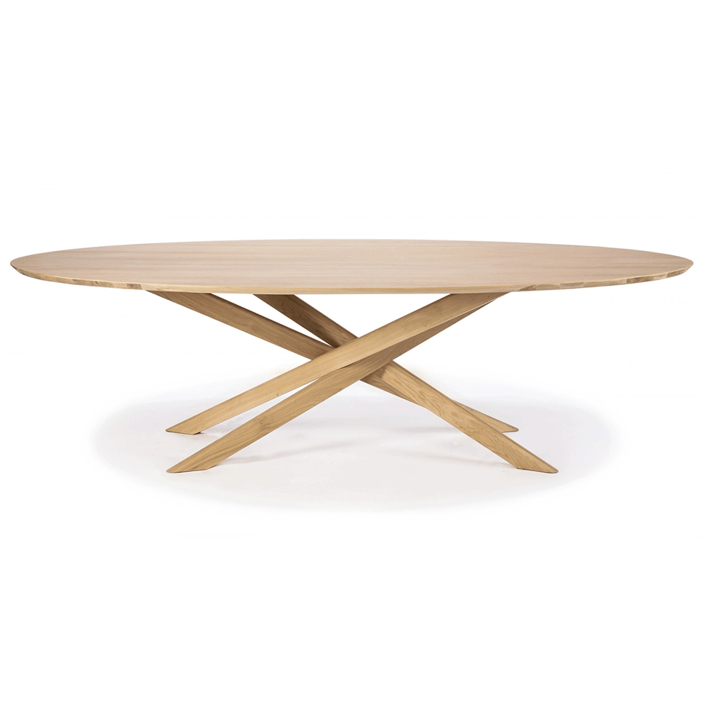 Oak Mikado Oval Dining Table