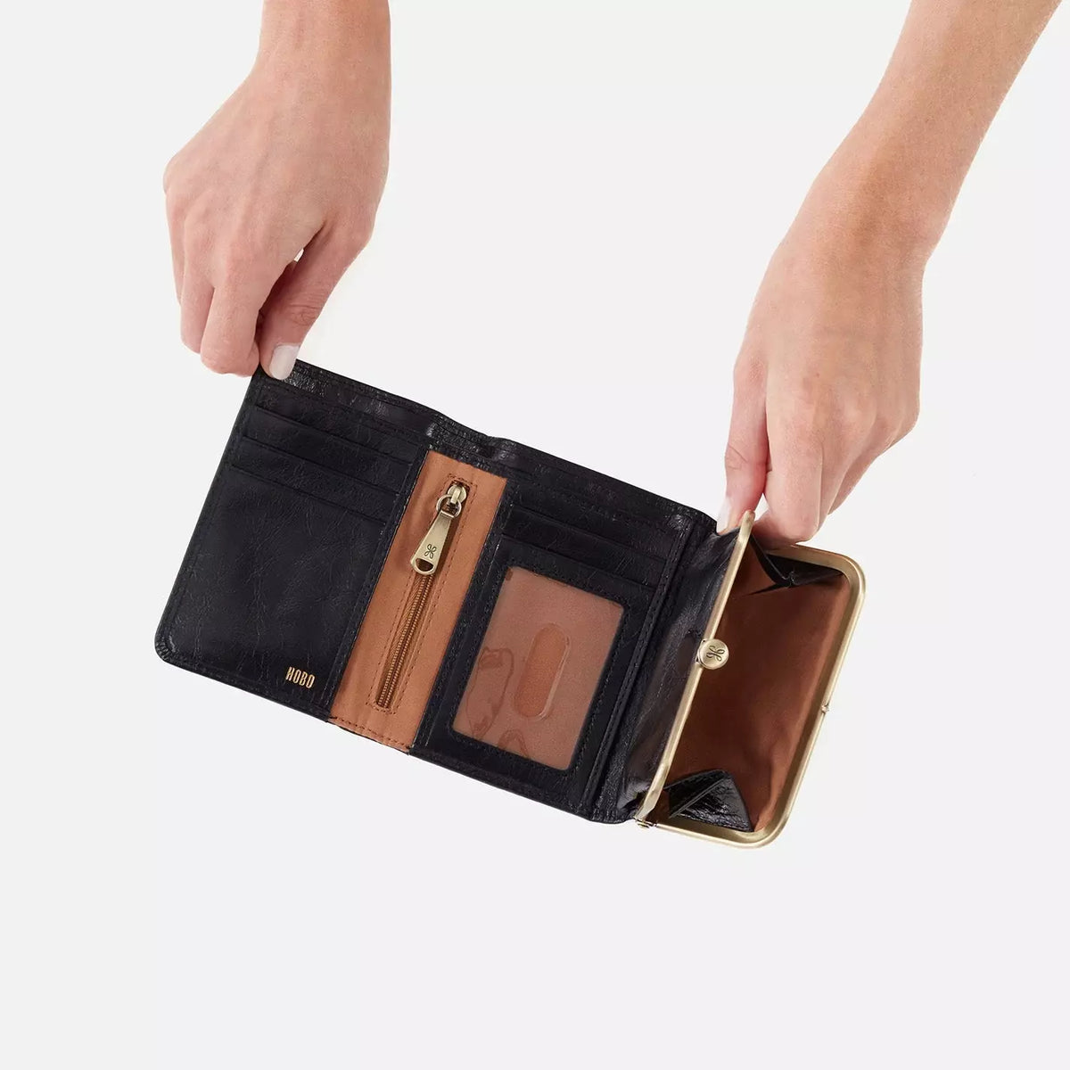 ROBIN Compact Wallet - Black