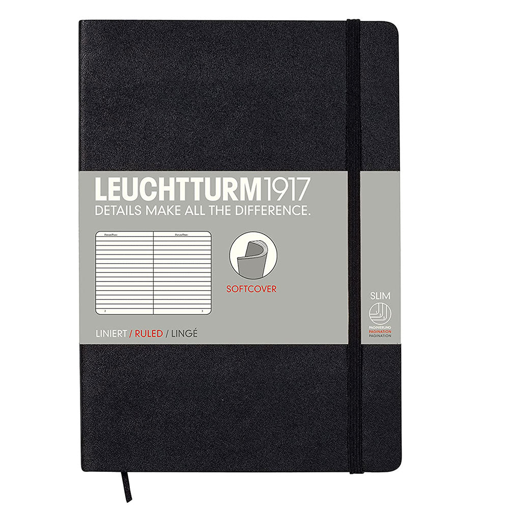 Leuchtturm Medium Softcover Notebook Ruled